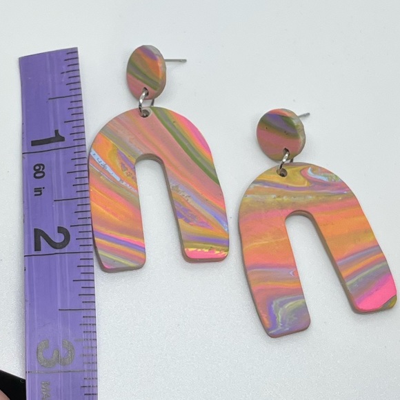 NWT Colour Arch Earrings - Picture 5 of 6